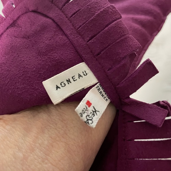 Rive Gauche vintage Yves St Laurent suede and leather gloves size 7 hardly worn - Picture 7 of 7